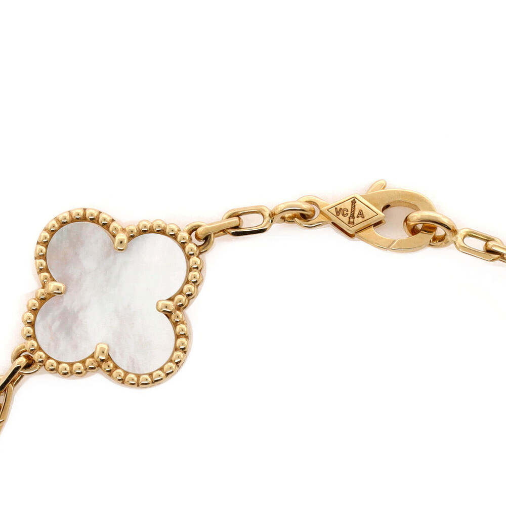 Van Cleef & Arpels Vintage Alhambra 5 Motifs Bracelet - Picture 2 of 3